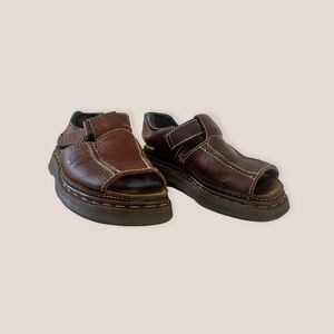 Doc Martens Chunky Leather Fisherman Sandals MISMATCHED size 38 and 39